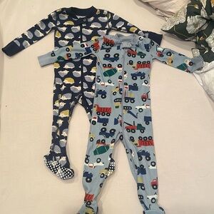 12-18 and 18-24 Months Footed Onesies Bundle